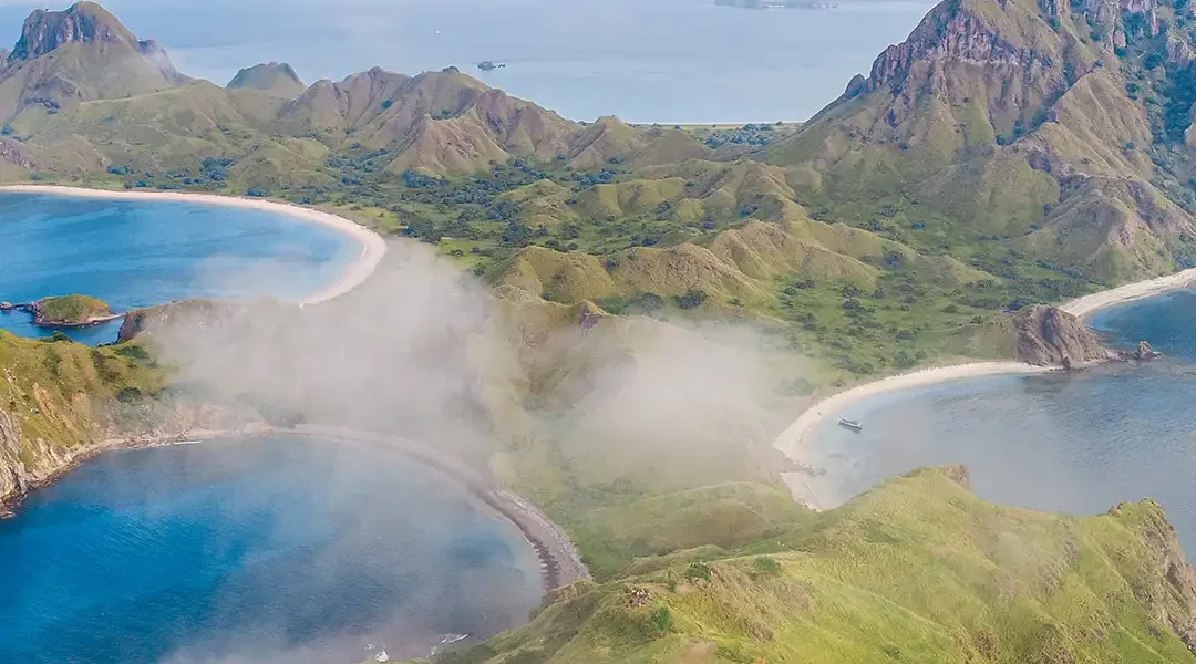 The view at Padar Islands