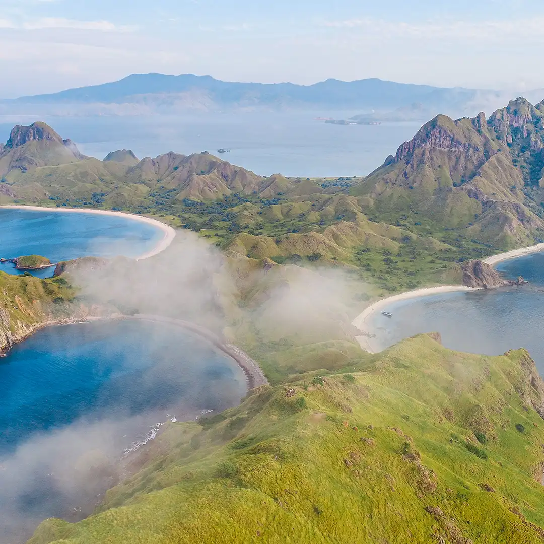 The view at Padar Islands