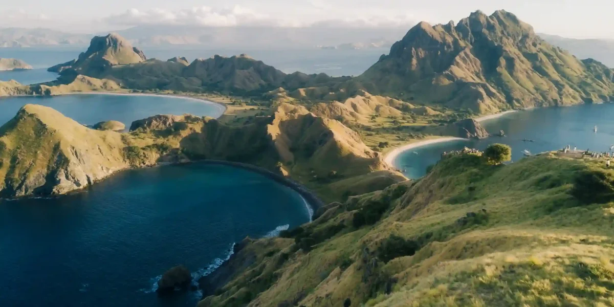 the Padar Island, part of Komodo National Park