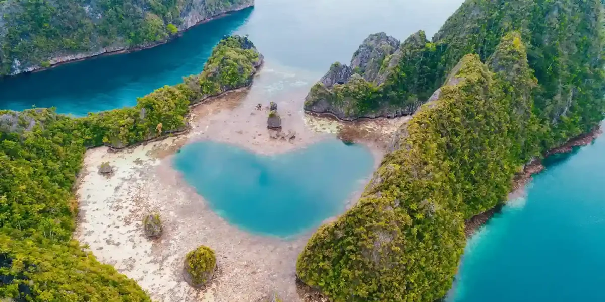 A bird's view Raja Ampat
