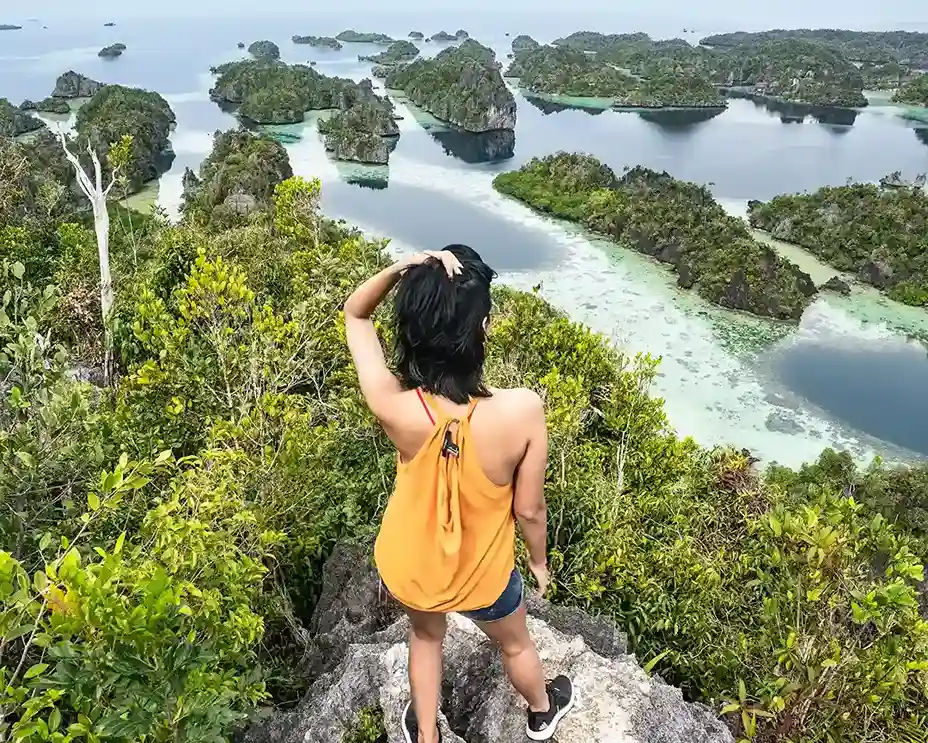 Trekking Activity on Harfat Misool | Komodo Luxury