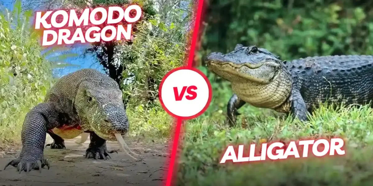 Komodo dragon vs Alligator | Komodo Luxury