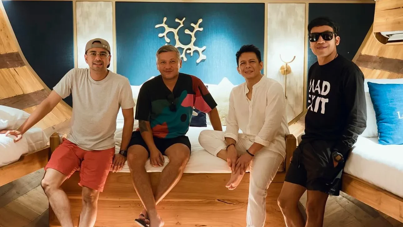 Desta Ariel Rafi Gading in Labuan Bajo (source: instagram/desta80s)