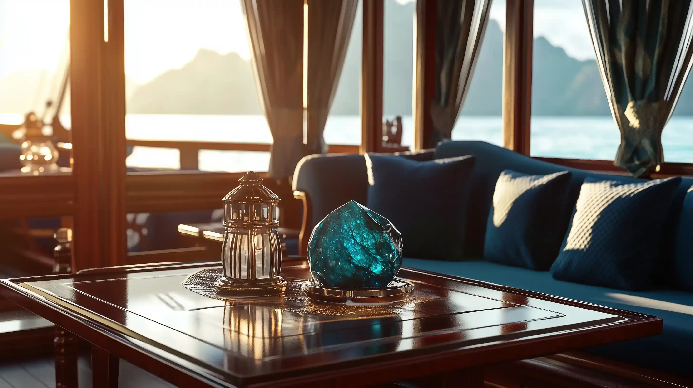 Lounge Area Phinisi | Komodo Luxury