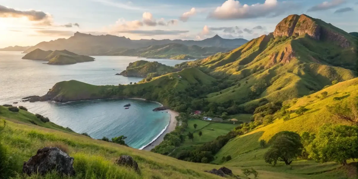 Flores Island Drone View | Komodo Luxury
