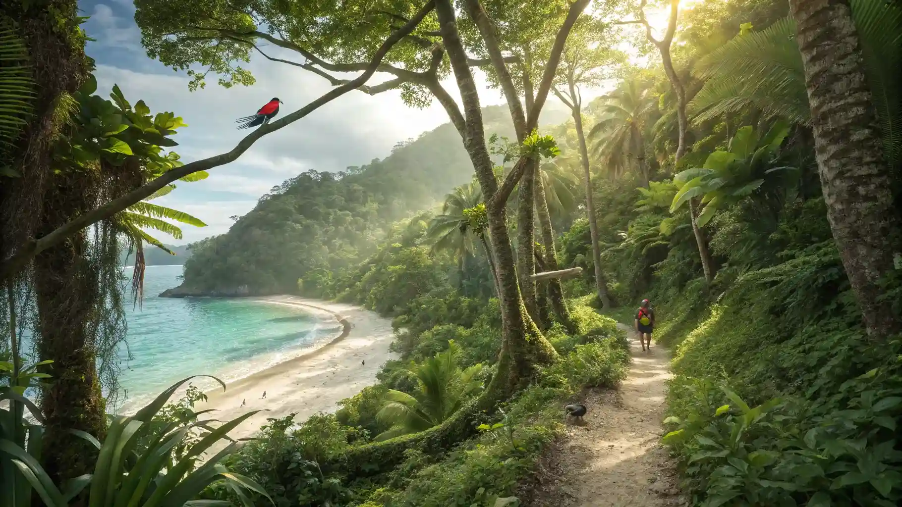 Trekking Activity on Run Island | Komodo Luxury