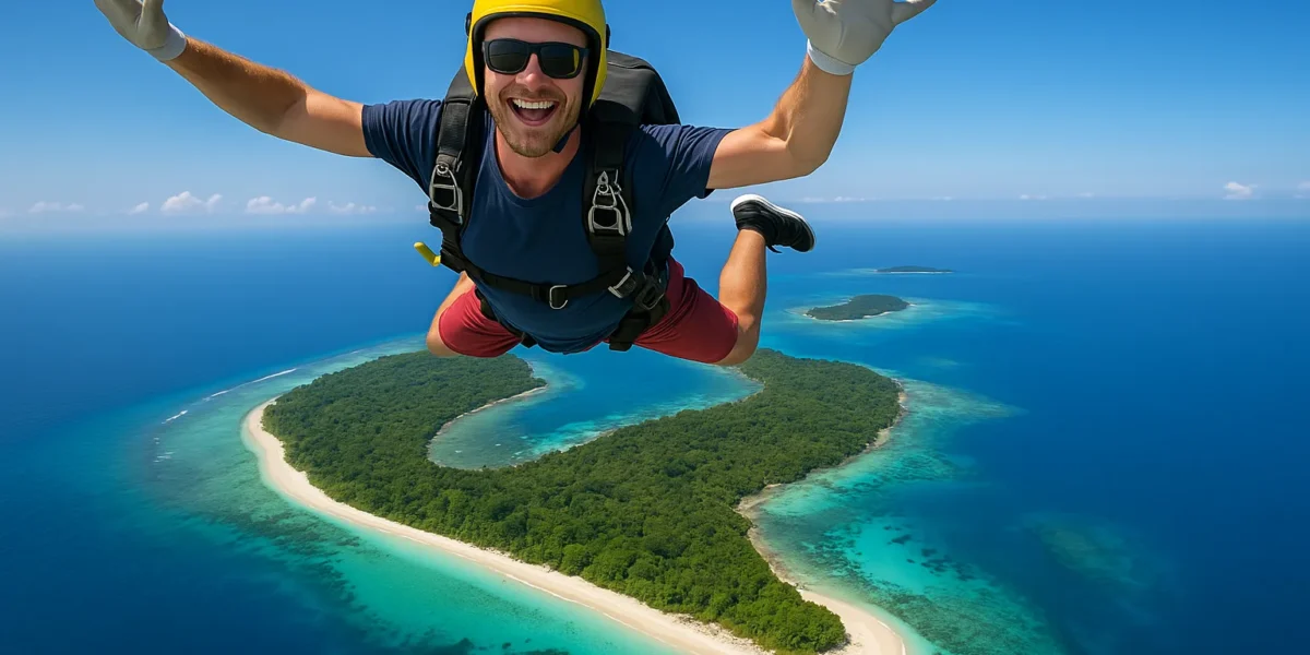 Solo Skydiving Karimunjawa | Komodo Luxury