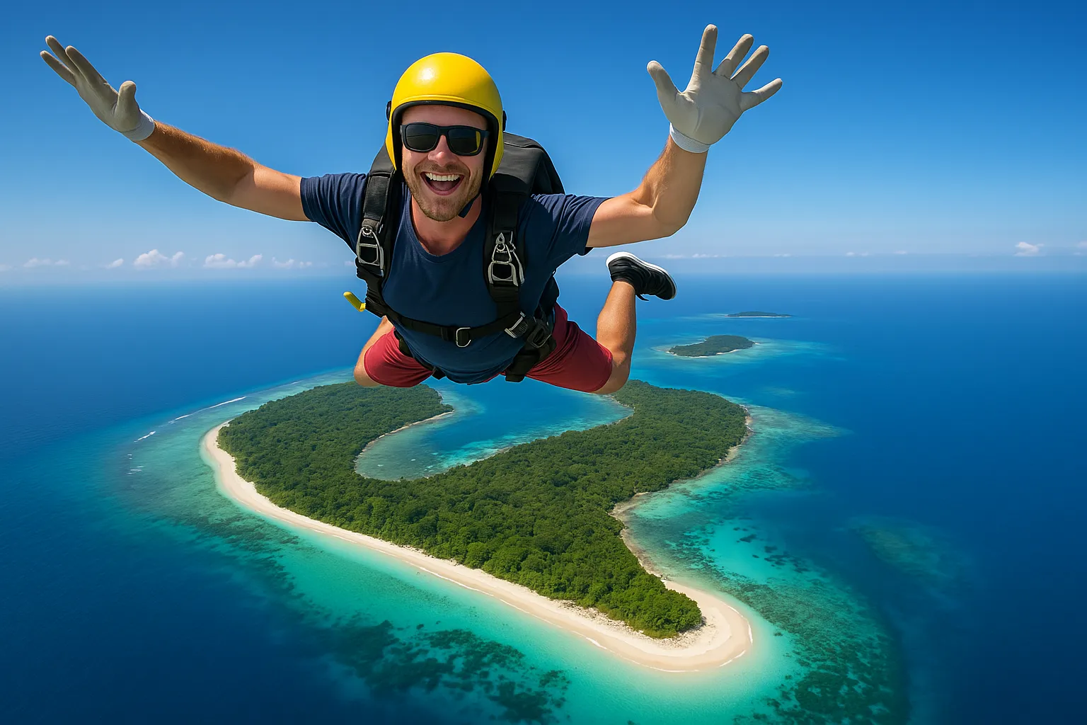 Solo Skydiving Karimunjawa | Komodo Luxury