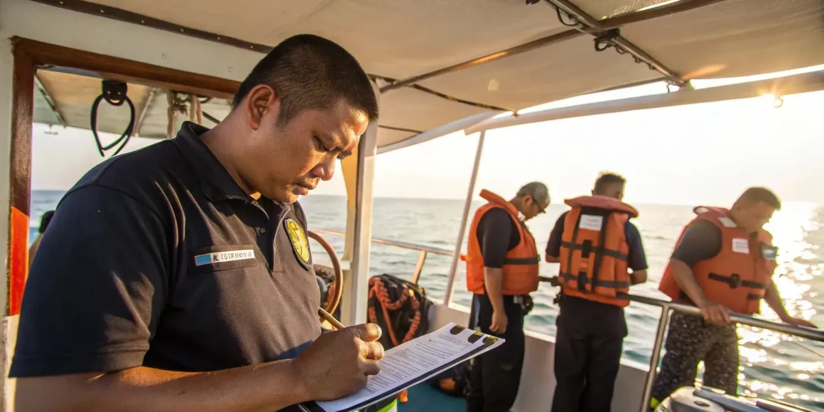 Boat Safety Check on Phinis | Boat Management Service | Komodo Luxury