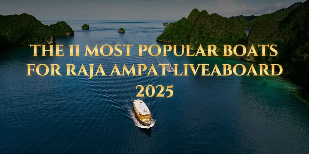 The 11 Most Popular Boats for Raja Ampat Liveaboard 2025 | Komodo Luxury