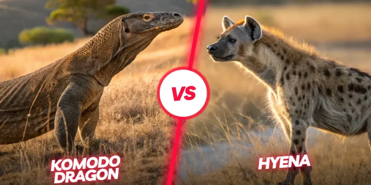 KOMODO DRAGONS vs HYENA | Komodo Luxury