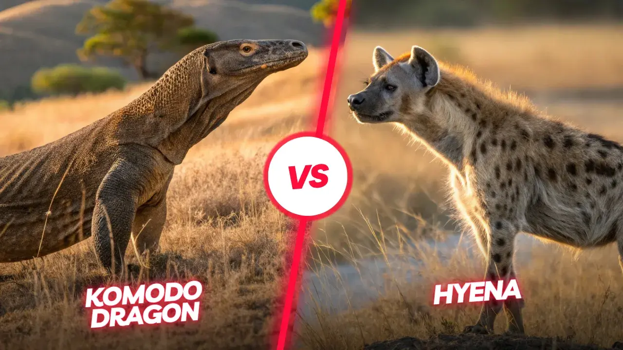 KOMODO DRAGONS vs HYENA | Komodo Luxury