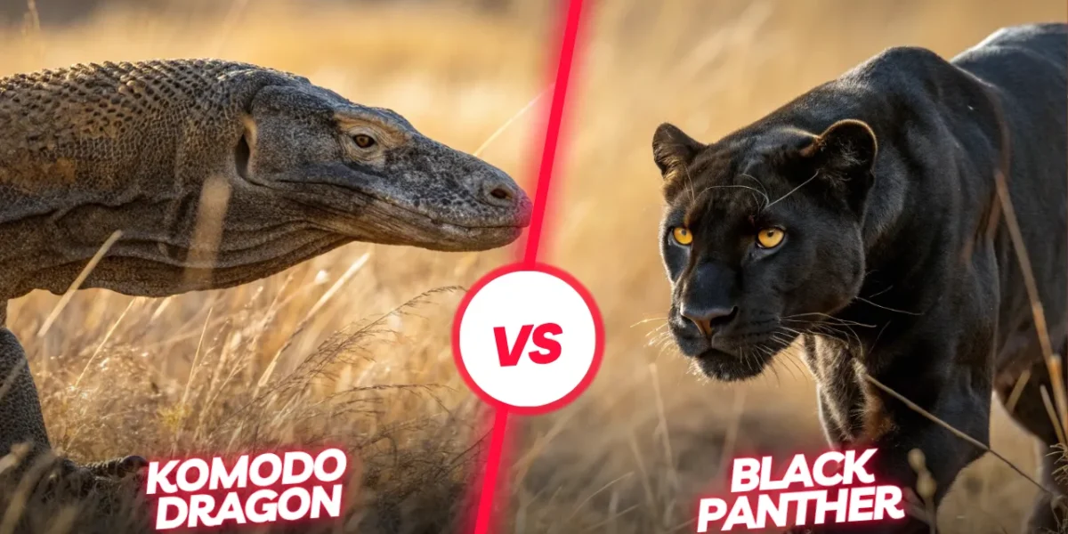 Komodo dragon vs Black Panther | Komodo Luxury