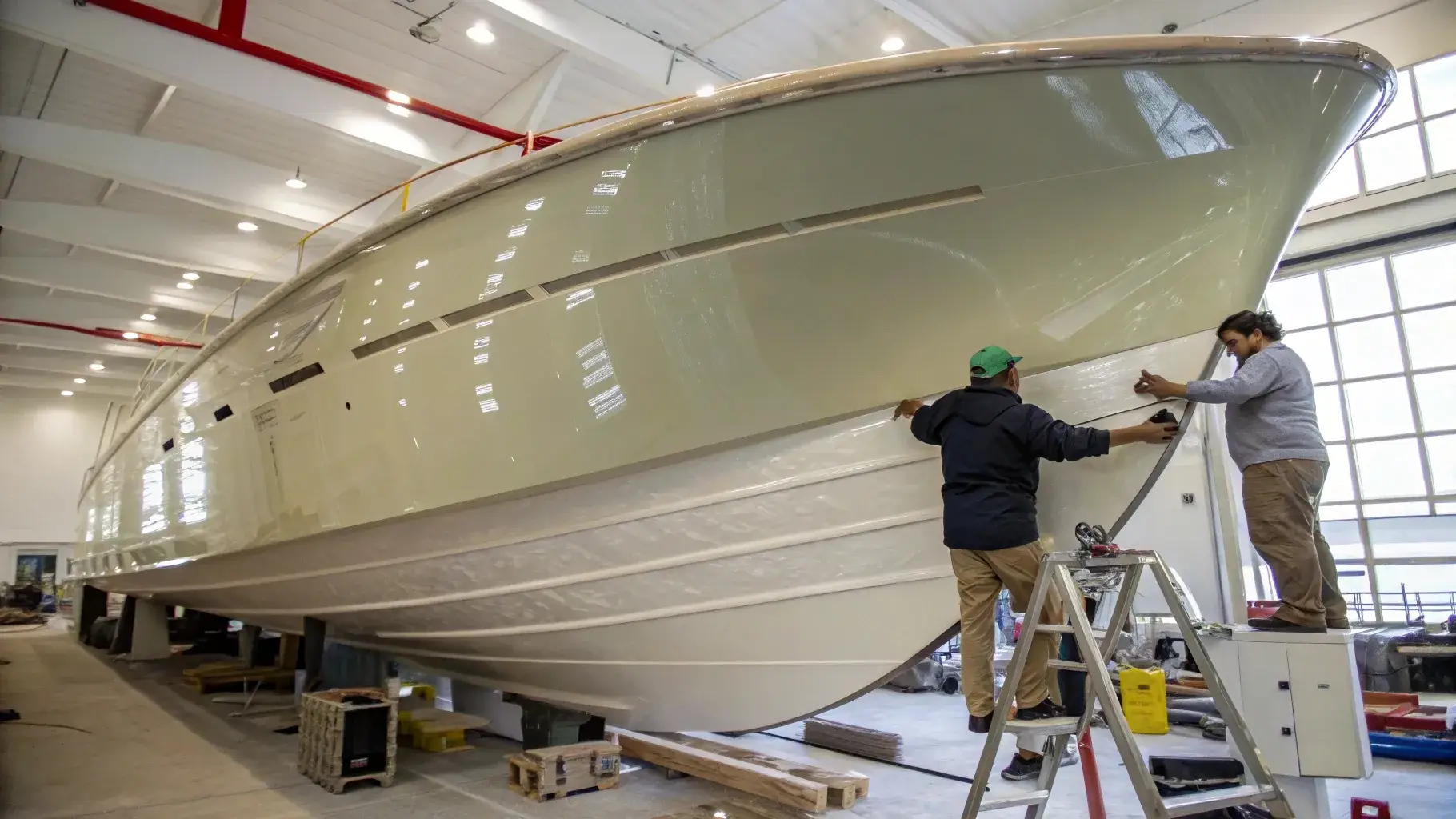 Boat Building Materials | Boat Construction | Komodo Luxury