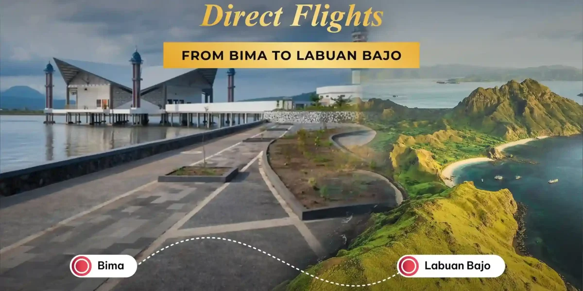 Direct Flight from Bima to Labuan Bajo | Komodo Luxury