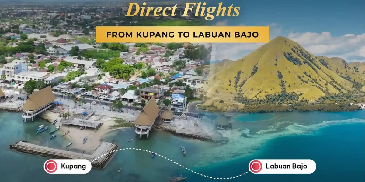 Direct Flight from Kupang to Labuan Bajo | Komodo Luxury