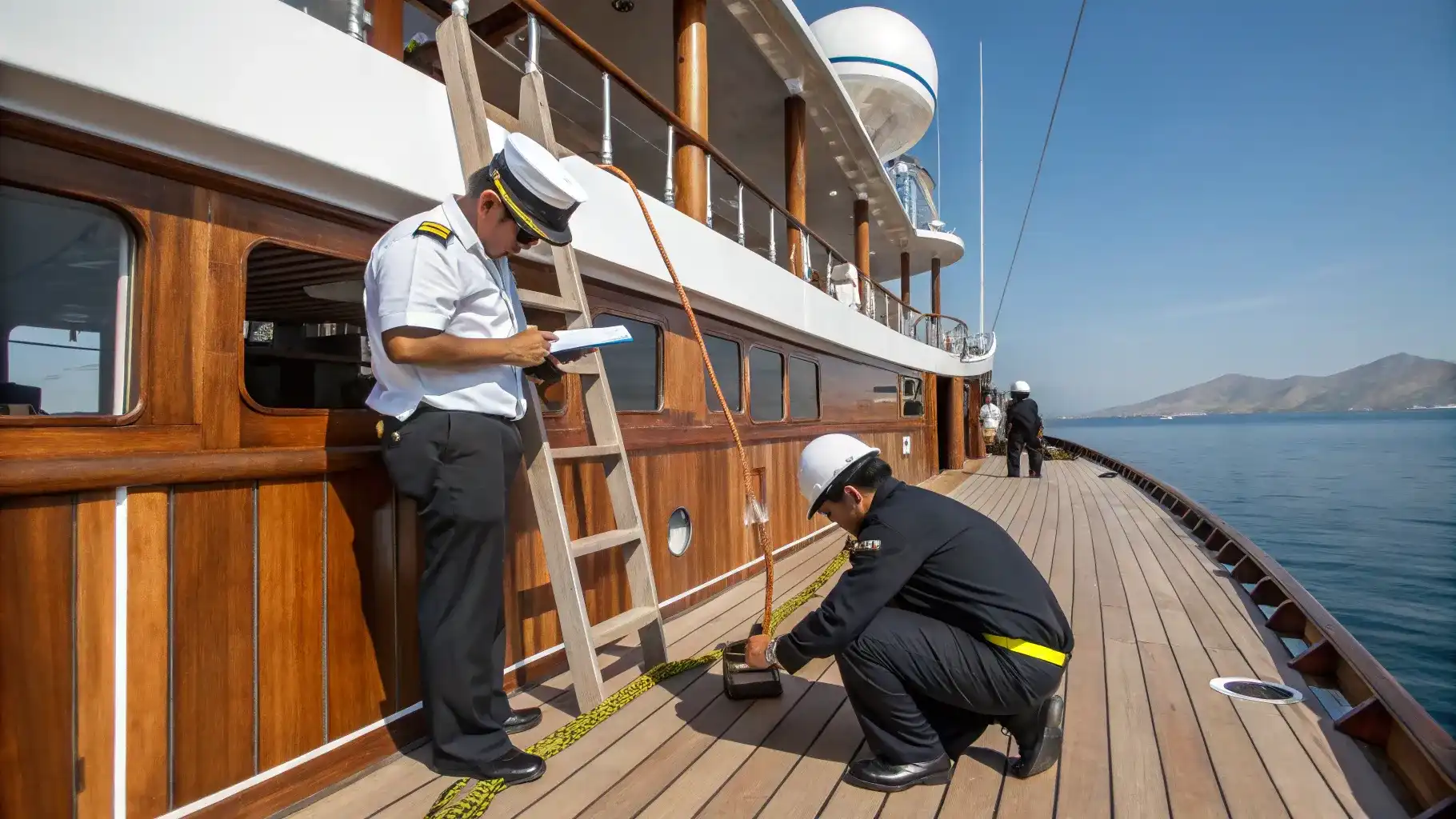 Safety System Inspection | Komodo Luxury