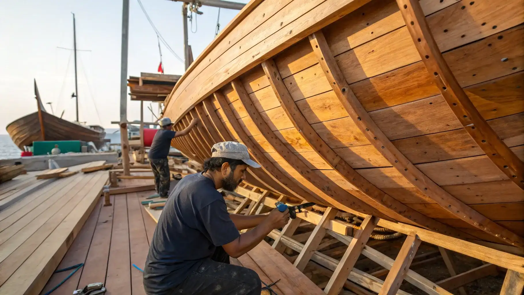 Phinisi Restoration | Boat Repair | Komodo Luxury