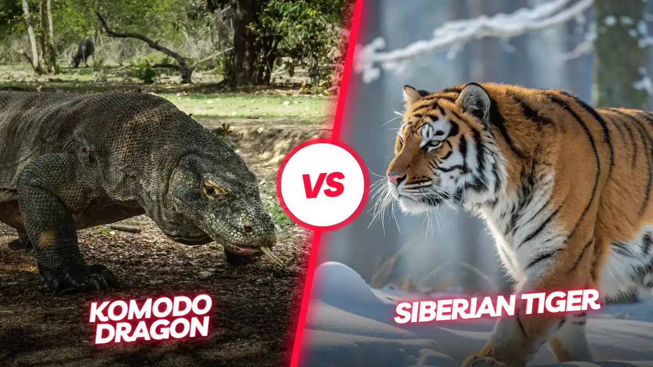 Komodo Dragon vs Siberian Tiger | Komodo Island Tour | Komodo Luxury