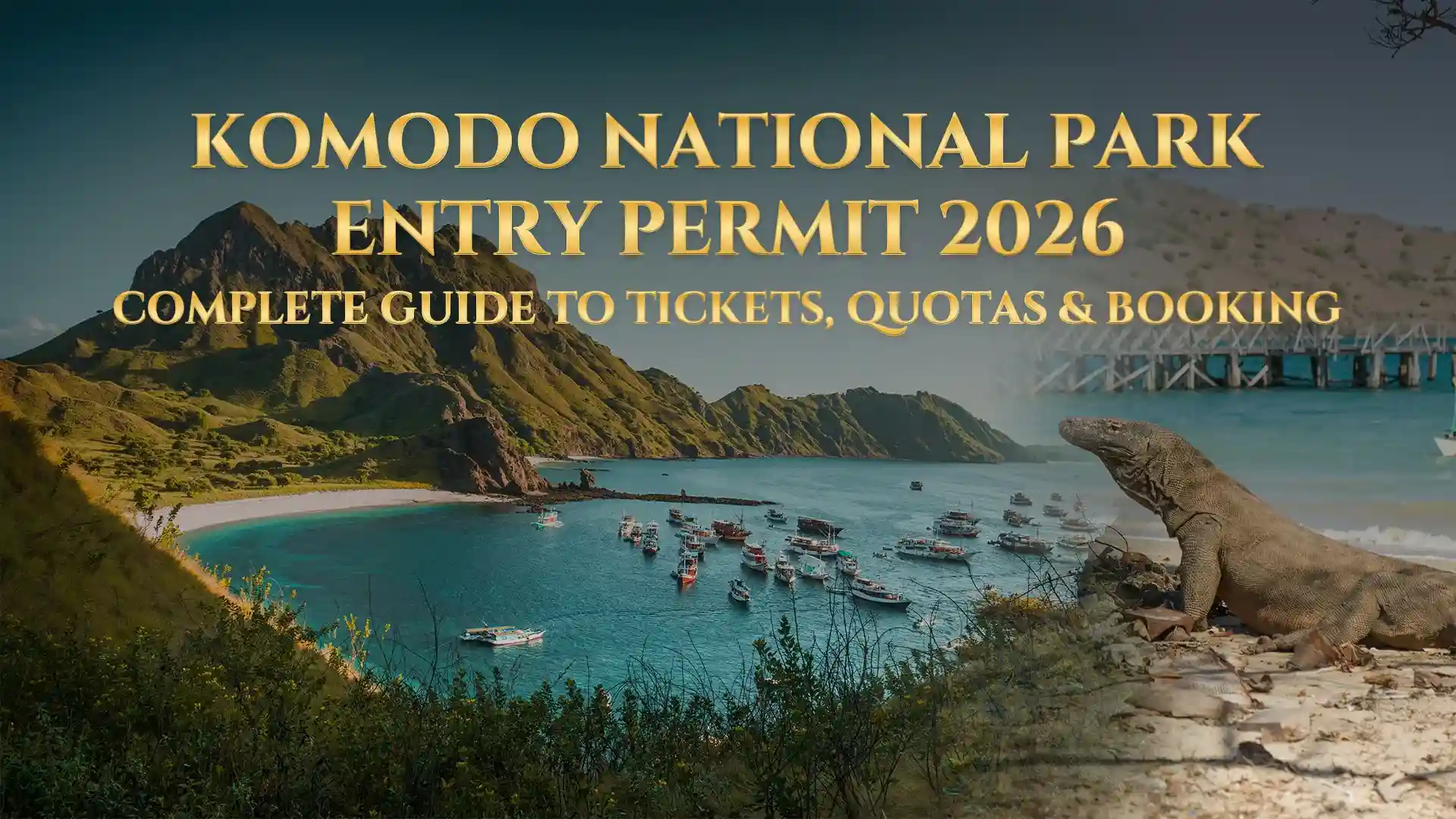 Komodo National Park Entry Permit 2026 | Komodo Island Tour | Komodo Luxury