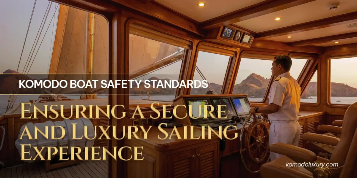 Komodo Boat Safety Standards | Komodo Island Tour | Komodo Luxury