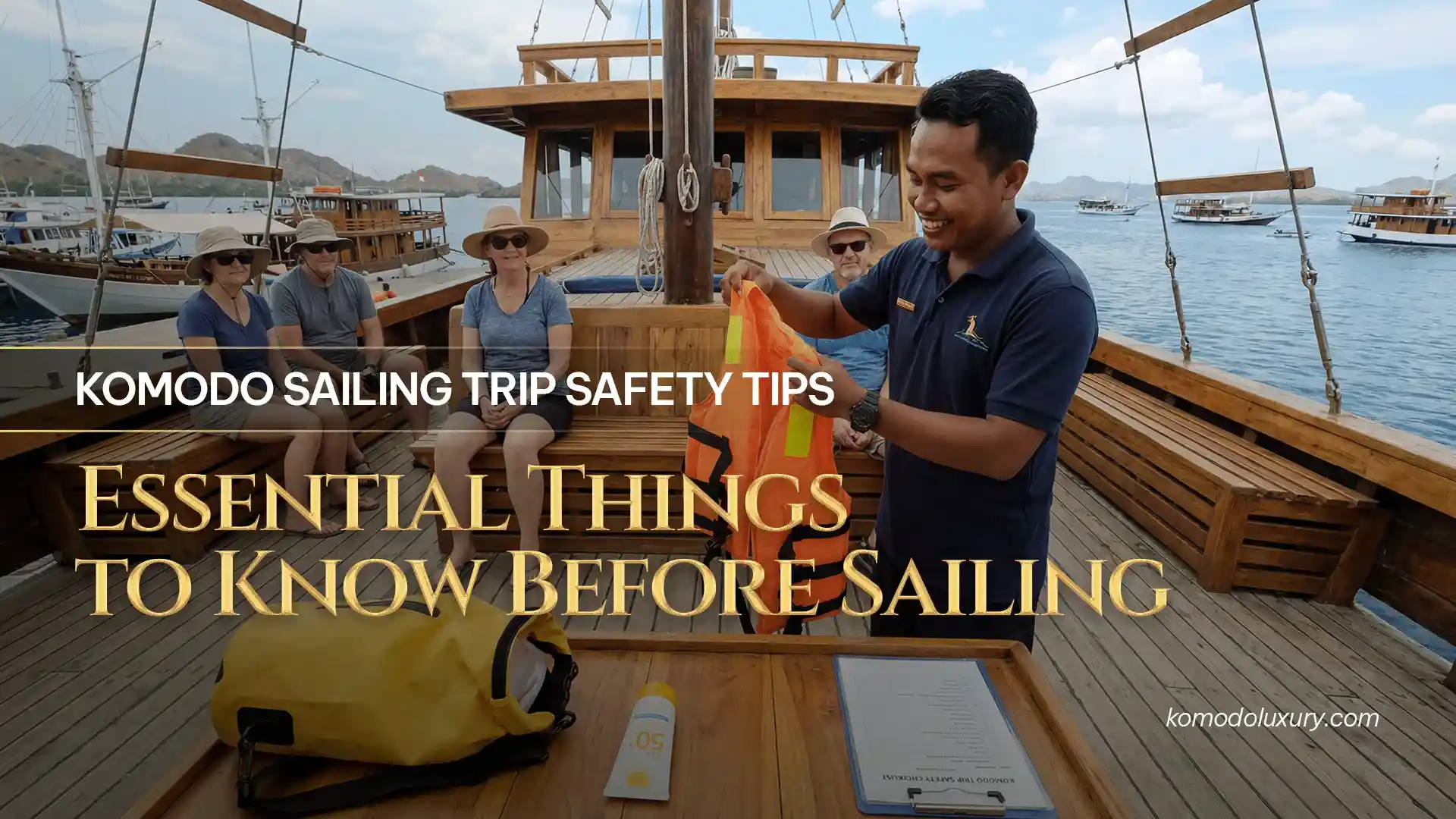 Komodo Sailing Trip Safety Tips | Komodo Island tour | Komodo Luxury